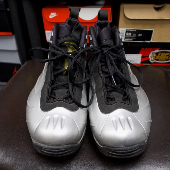 nike air total foamposite max Zilver